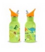 Cantimplora acero inoxidable Dinos verde 500m