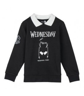 sudadera cotton brushed wednesday 12 Años