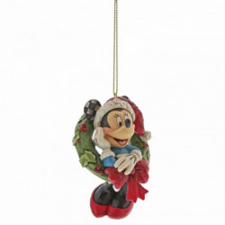 Figura colgante Disney Minnie Navidad