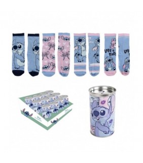 Pack calcetines 4 piezas Stitch Talla 27/30