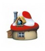 Figura hucha Casa Seta Pitufos 15cm