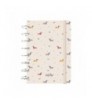 CUADERNO  NOTEBOOK A5 CUADRICULA - SAND GUAU