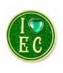 Wicked I love Emerald City Pin Badge
