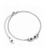 Harry Potter Sterling Silver Luna Specs Charm Brac