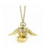Golden Snitch Watch Necklace- WNTP004
