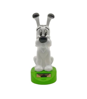 Muñeco Solar Idéfix (Dogmatix) Astérix y Obélix