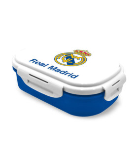 Sandwichera + cubierto Real Madrid