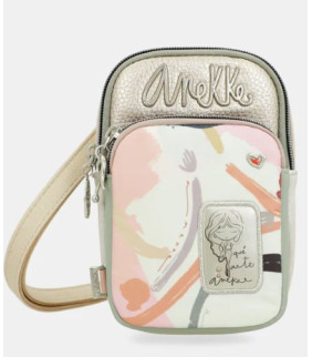 Mini bandolera con bolsillo Alma