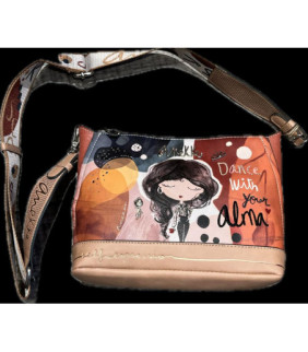 Bolso Bandolera Anekke Sintetico Alma