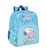 Mochila Juvenil Snoopy Adaptable a Carro con Bolsi
