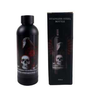 Botella Térmica de Acero Inoxidable Calavera Gótic