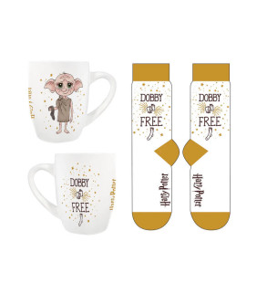 Set Taza y Calcetines Dobby Harry Potter