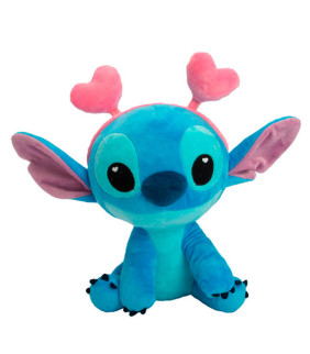 Peluche Stitch Corazones Disney 25cm