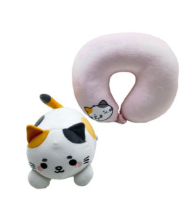 Almohada de Viaje y Peluche 2 en 1 Swapseazzz Gato