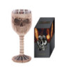 Copa Decorativa Calavera y Espina Dorsal