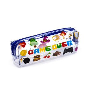 Estuche Transparente Game Over