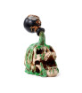Figura Calavera que Grita con Poción Verde