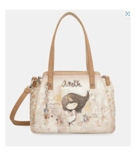Bolso de hombro con bandolera Memories Anekke