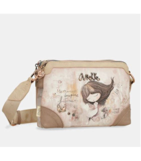 Bandolera doble compartimento Memories Anekke