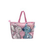 BOLSO PLAYA 48X32CM STITCH CON CREMALLERA