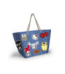 Hello Kitty Azul Bolsa de Playa Soleil Hello Kitty