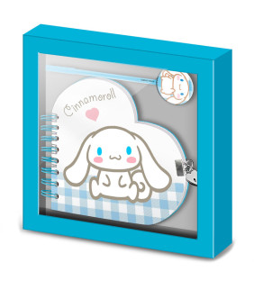 Hello kitty Cinnamoroll diary + pen set