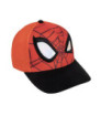gorra visera curva aplicaciones spiderman