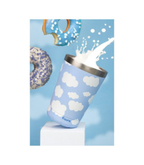 Thermo flask clouds