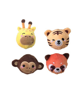 Juguete Pelota de Peluche Animales Salvajes Adoram