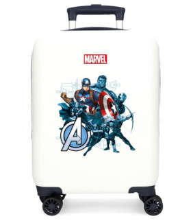 TROLLEY ABS 50 CM.4R. AVENGERS LEGENDARY BLANCO