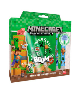 Diario con boligrafo magico Minecraft