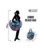 Lilo y Stitch Azul Bolsa de Playa Jumbo Lilo y Sti