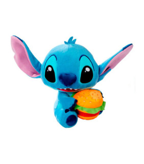 Peluche Stitch Hamburguesa Disney 25cm
