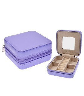 JOYERO VIAJE PEQUEÑO VIOLETA/24 DD212 11,8X12,5X5