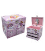 JOYERO MUSICAL C/2 CAJONES MD. JK232 16,5x11,4x14,