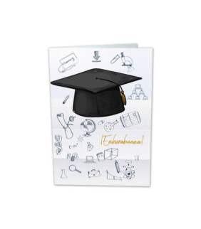 POSTAL GRADUACION ENHORABUENA