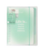 LIBRETA A5 TRANSP - LIFE IS BEAUTIFUL, CHEERFUL, C