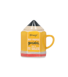TAZA 3D - HAY PROFES GENIALES, PERO TU TE SALES