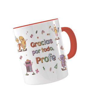 TAZA GRACIAS POR TODO, PROFE