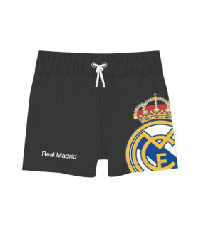 BERMUDA BAÑO REAL MADRID NEGRA 6 AÑOS