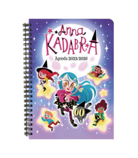 AGENDA ESCOLAR SEMANAL 2025 2026 ANNA KADABRA