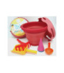 Juguetes de Arena 7 en 1 Rojo