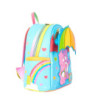 Mini mochila osos amorosos con paraguas arcoiris