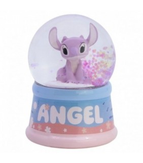 GLOBO DE NIEVE ANGEL EN CAJA DE REGALO