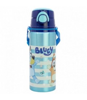 BOTELLA POP UP DE ALUMINIO CON CORREA 730 ML BLUEY