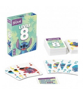 Juego de Cartas Level 8 Stitch Disney