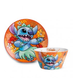 Set Plato Postre mas Bowl Stitch