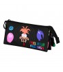 Inside Out 2 Multicolor Estuche Portatodo Triple