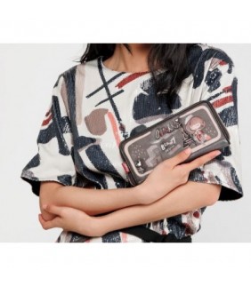 Billetero grande estampado RFID Mademoiselle Anekk