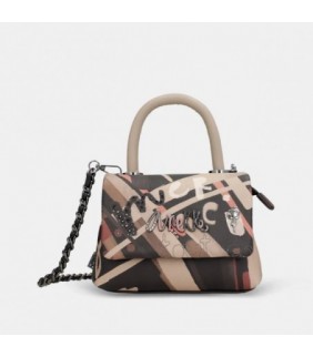 Bandolera de solapa pequeña Parisian Anekke